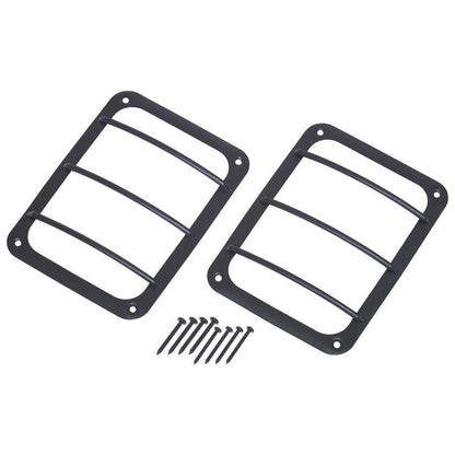 KENTROL Jeep JK Taillight Guard Pair 07-18 Wrangler JK Textured Black Kentrol  80582