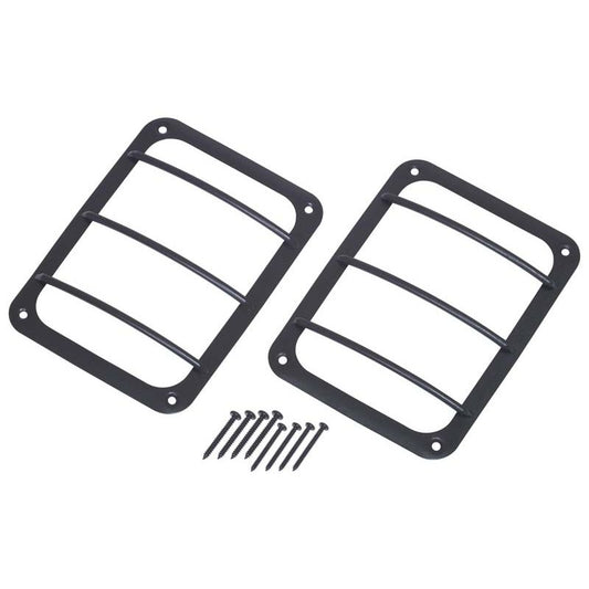 KENTROL Jeep JK Taillight Guard Pair 07-18 Wrangler JK Textured Black Kentrol  80582