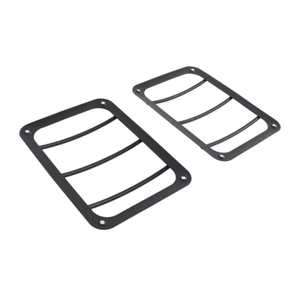 KENTROL Jeep JK Taillight Guard Pair 07-18 Wrangler JK Textured Black Kentrol  80582