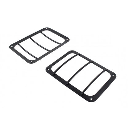 KENTROL Jeep JK Taillight Guard Pair 07-18 Wrangler JK Textured Black Kentrol  80582