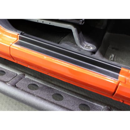 KENTROL Jeep JK Entry Guards Pair 2 Door 07-18 Wrangler JK Textured Black Kentrol  80584