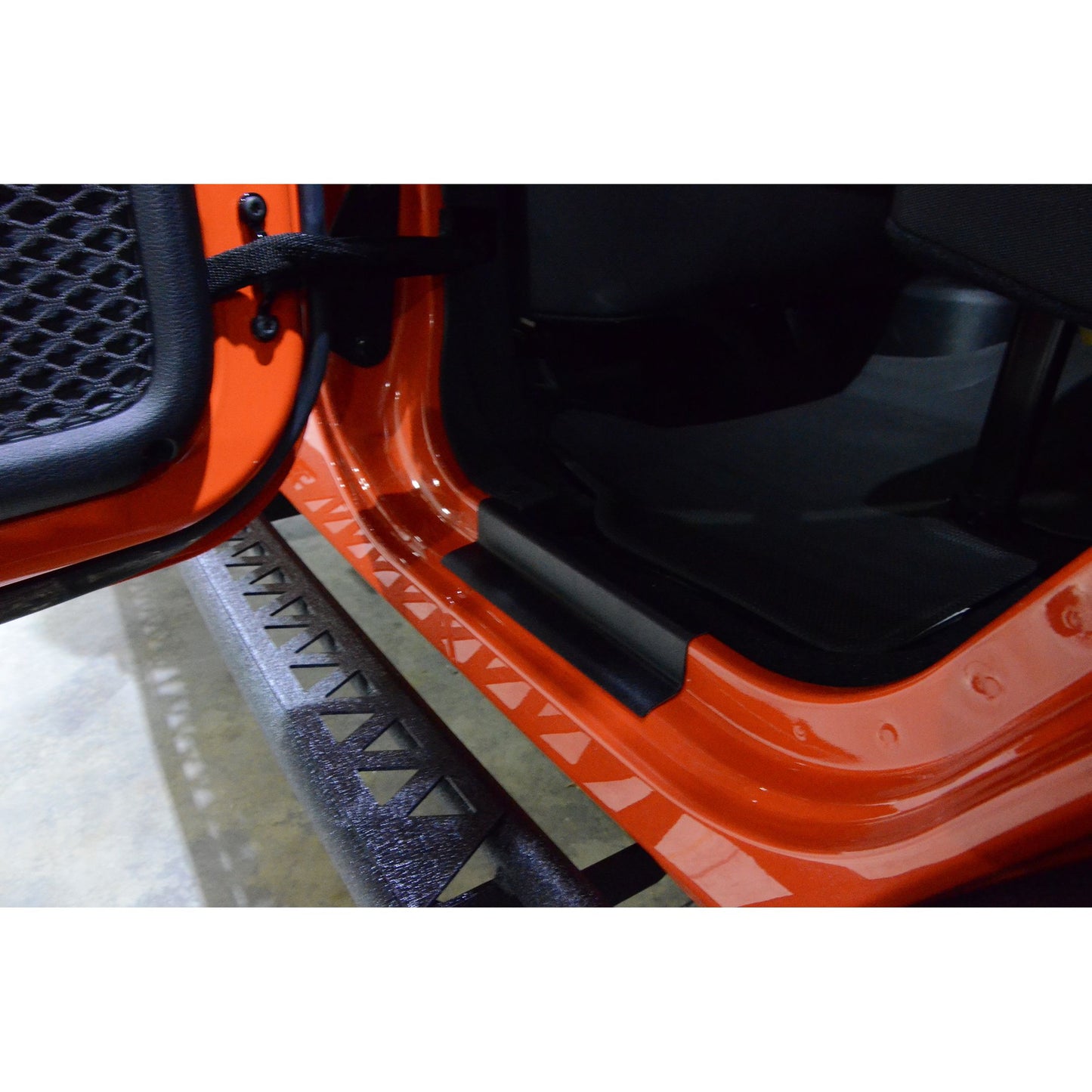 KENTROL Jeep JK Entry Guards 4 Pieces 4 Door 07-18 Wrangler JK Textured Black Kentrol  80585