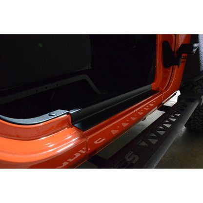 KENTROL Jeep JK Entry Guards 4 Pieces 4 Door 07-18 Wrangler JK Textured Black Kentrol  80585