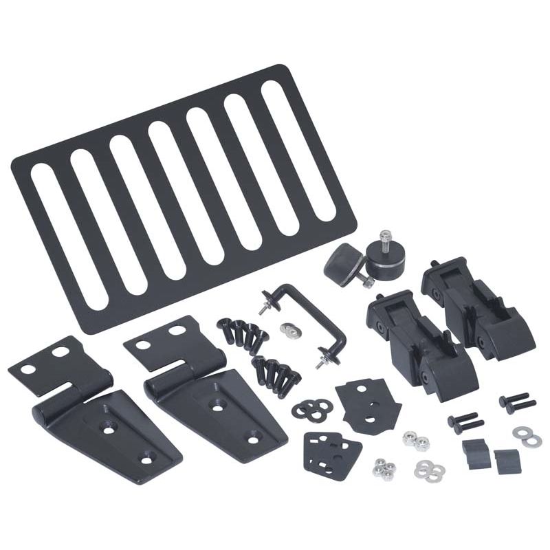 KENTROL Jeep JK Hood Kit 07-18 Wrangler JK Textured Black Kentrol  80588