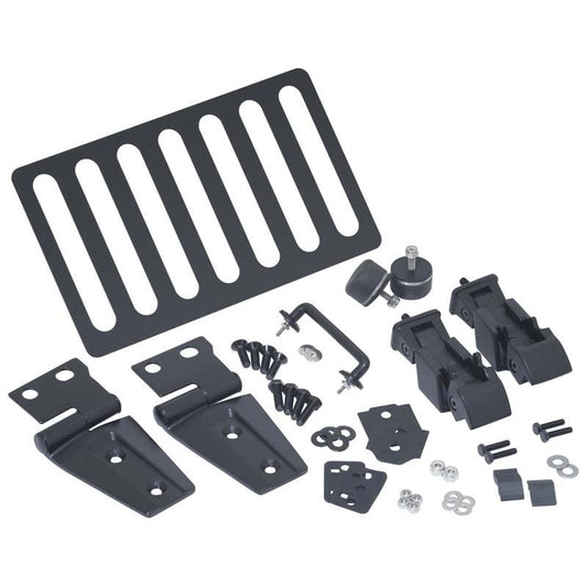 KENTROL Jeep JK Hood Kit 07-18 Wrangler JK Textured Black Kentrol  80588