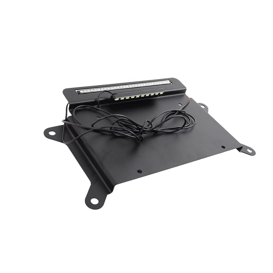 Kentrol BackSide License Plate with LED for 07-18 JK 80703