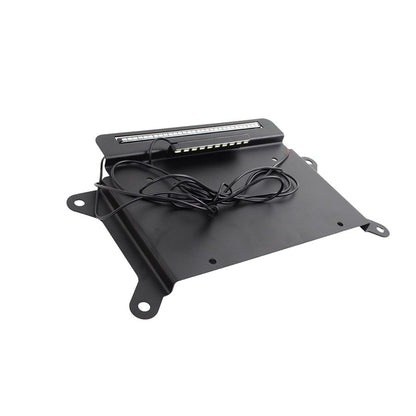 Kentrol BackSide License Plate with LED for 07-18 JK 80703