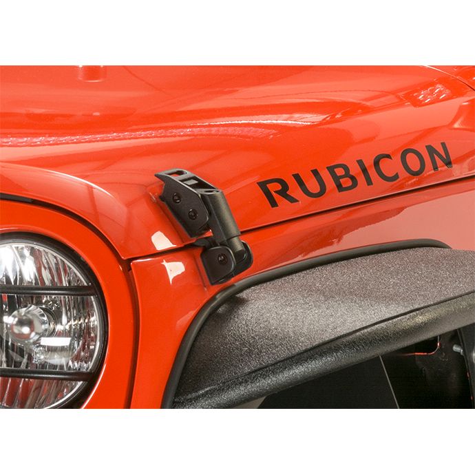 KENTROL Jeep JK Hood Catch Kit 07-18 Wrangler JK Textured Black Kentrol  80704