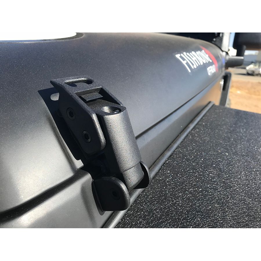 KENTROL Jeep JK Hood Catch Kit 07-18 Wrangler JK Textured Black Kentrol  80704