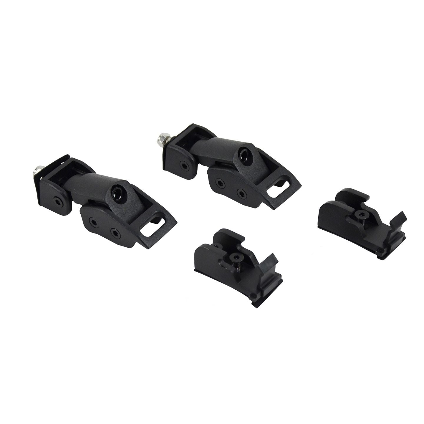 KENTROL Jeep TJ Hood Catch Kit 97-06 Wrangler TJ Textured Black Kentrol  80705