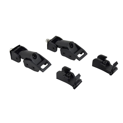 KENTROL Jeep TJ Hood Catch Kit 97-06 Wrangler TJ Textured Black Kentrol  80705