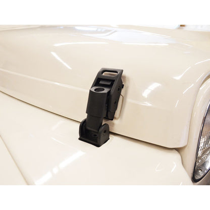 KENTROL Jeep TJ Hood Catch Kit 97-06 Wrangler TJ Textured Black Kentrol  80705