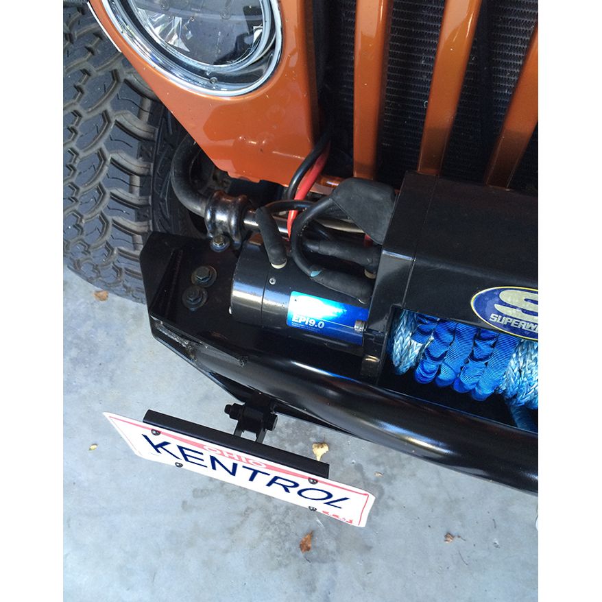 Kentrol Shackle Mounted License Plate Bracket (Universal) 80706