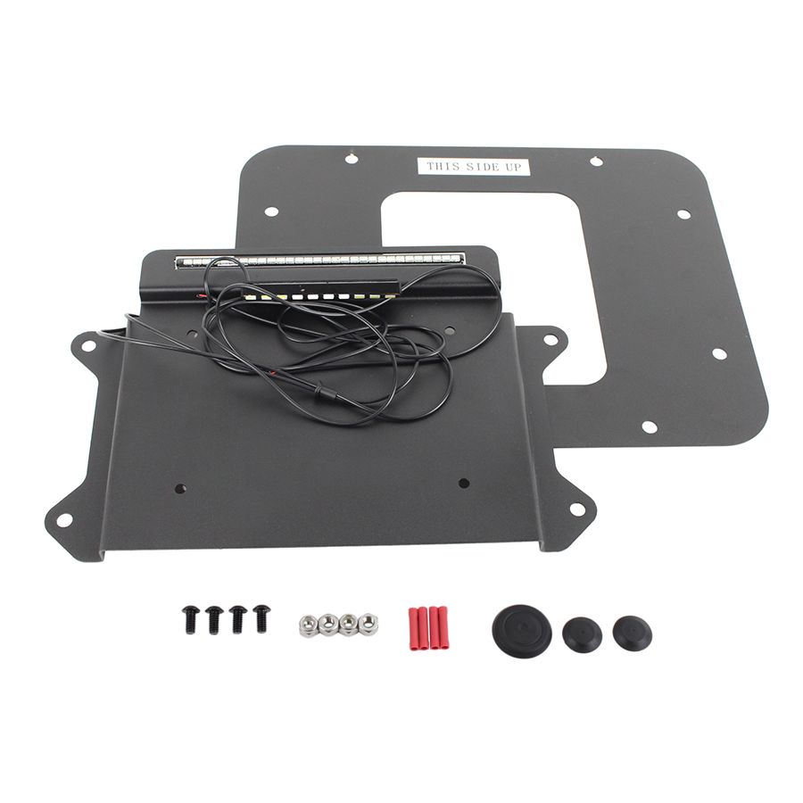 Kentrol BackSide License Plate with LED for 2007-2018 JK 80707