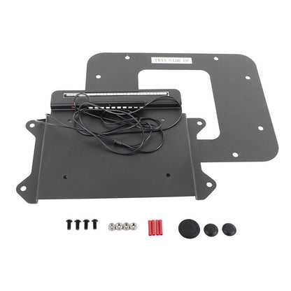 Kentrol BackSide License Plate with LED for 2007-2018 JK 80707