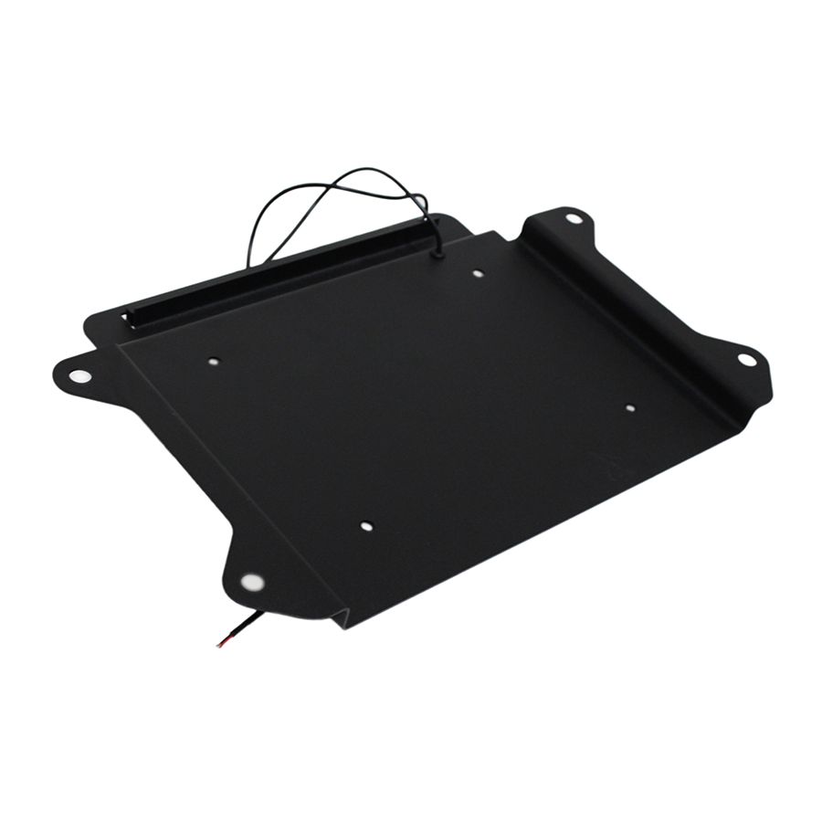 Kentrol BackSide License Plate with LED for 2007-2018 JK 80707