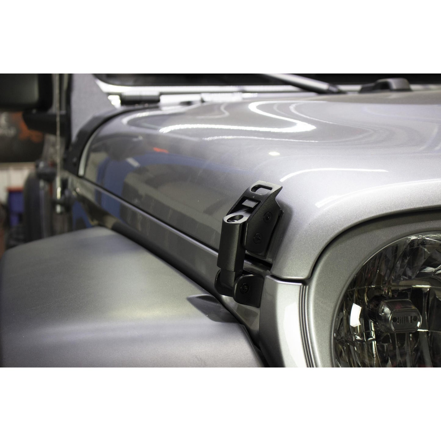 Kentrol Mechanical Hood Catch Kit for 2018-C Jeep Wrangler JL - Gladiator JT 80715