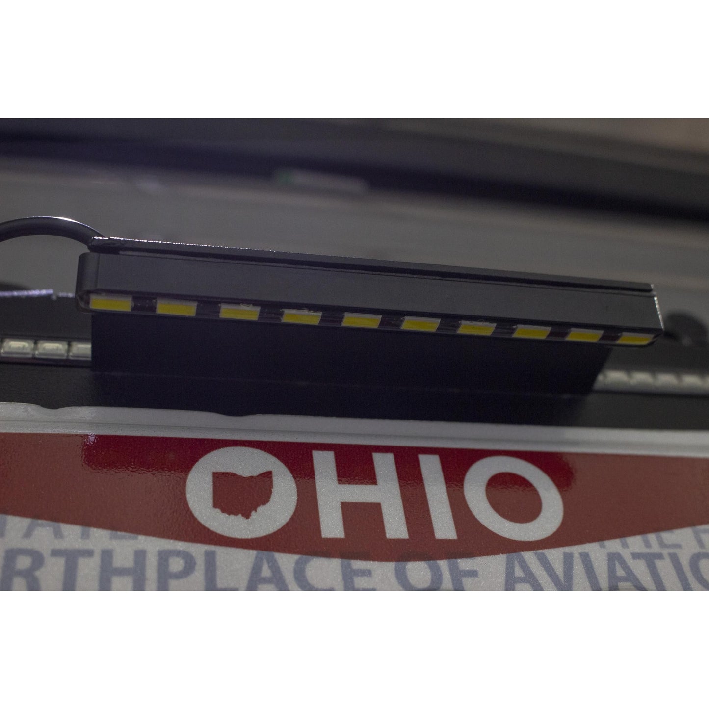 Kentrol JL BackSide License Plate Mount with LED for 18+ Jeep Wrangler JL 80718