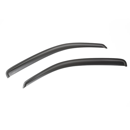 RUGGED RIDGE | 81349.1 | Front Window Visors, Black, 05-13 Tacoma Reg. Cab