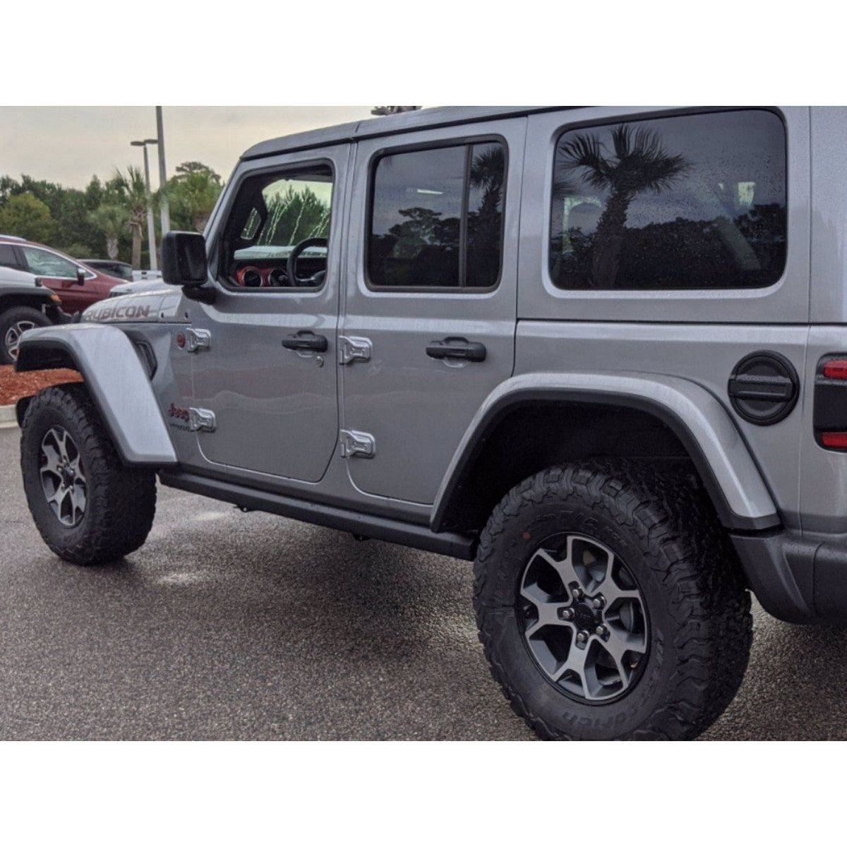 Mopar High Top Fender Flares Paintable With LED Lights I 82215741AD