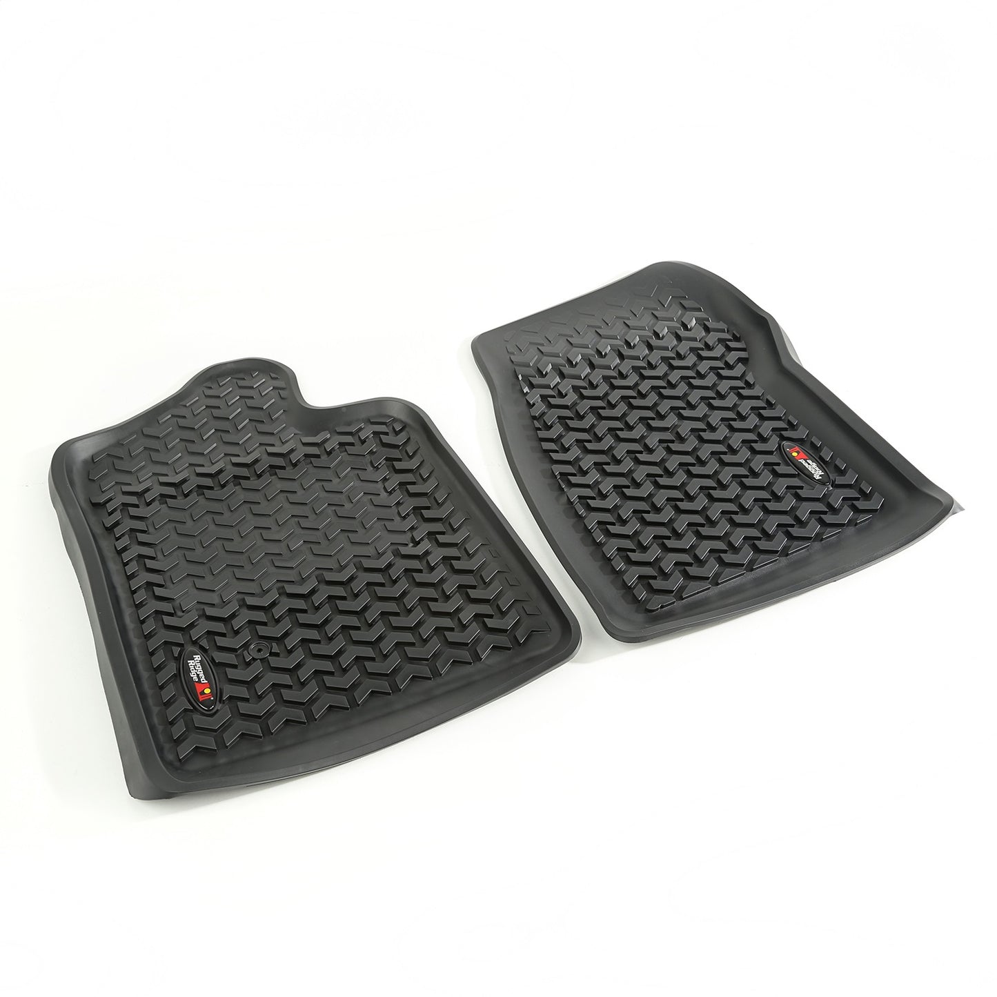 RUGGED RIDGE | 82901.21 | 07-13 Gm Chevy/Gmc 1500/2500/3500 Regular Cab Pickup Floor Liner Kit Front Black