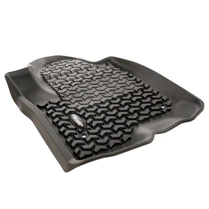 RUGGED RIDGE | 82901.32 | Floor Liner, Front, Black; 2019 Chevy Silverado Crew Cab