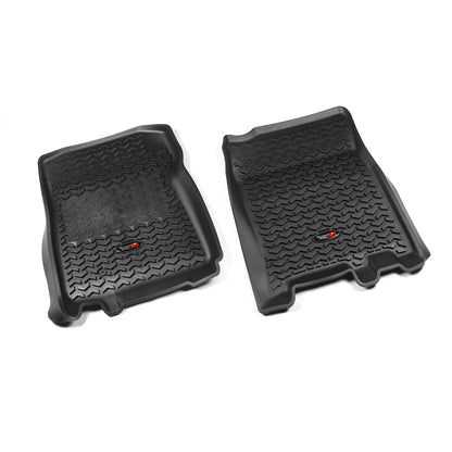 RUGGED RIDGE | 82902.04 | 97-04 Ford F150 Floor Liner Front Black