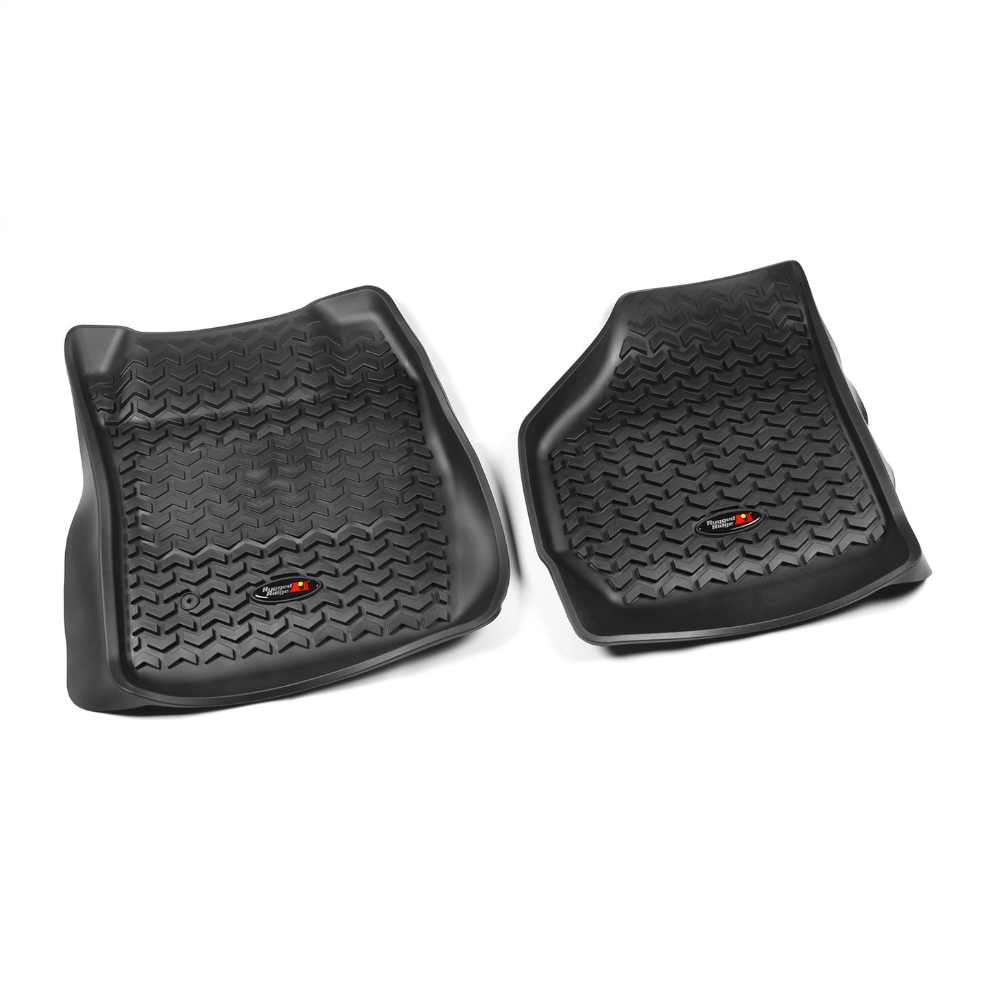 RUGGED RIDGE | 82902.07 | 99-07 Ford F250/F350 Superduty Hd Loor Liners Front Black