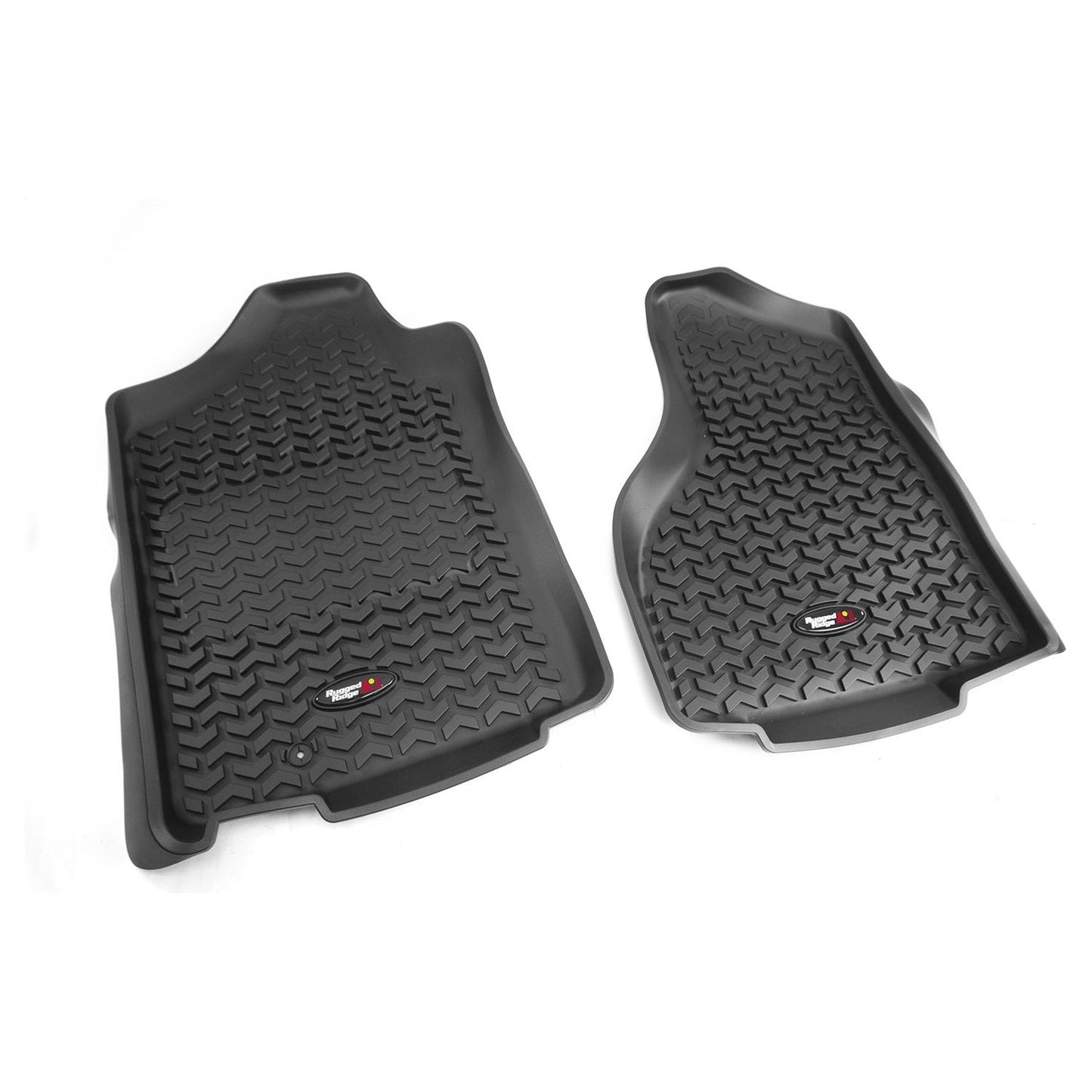 RUGGED RIDGE | 82903.01 | 02-12 Dodge Ram Floor Liners Front Black