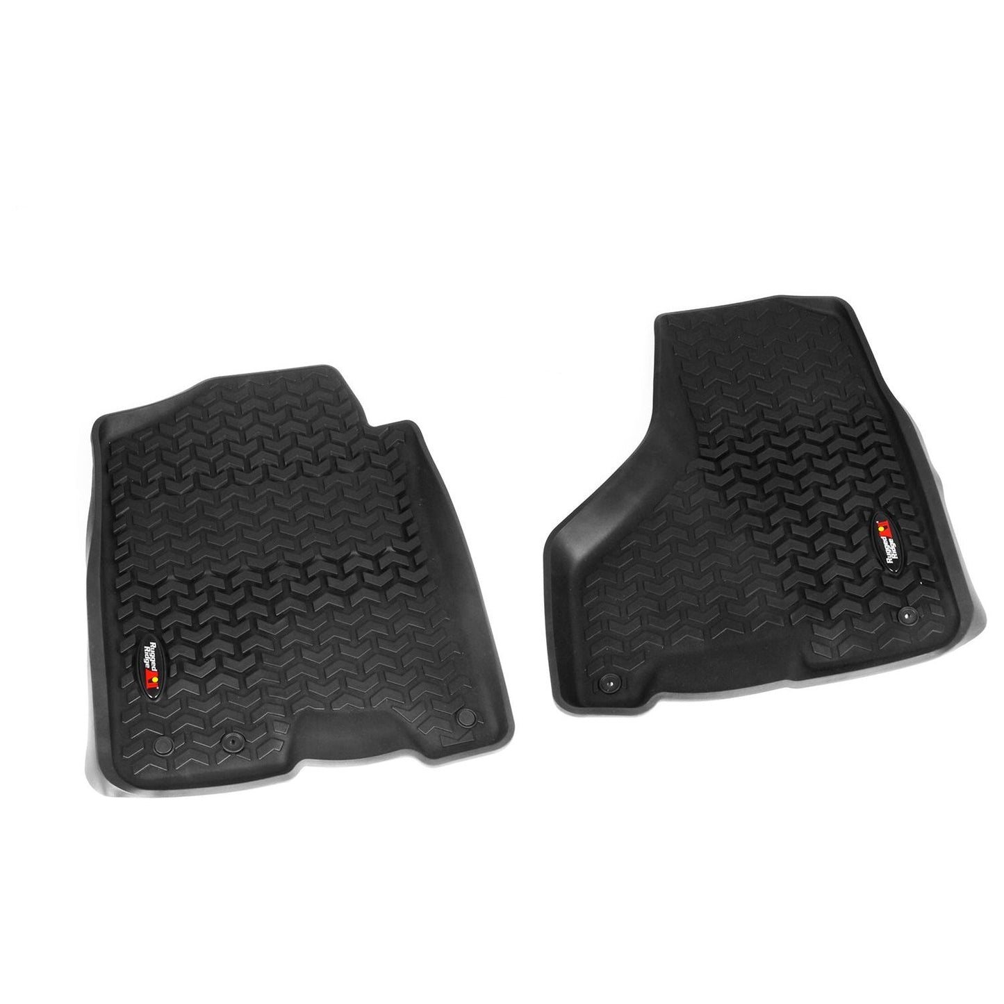 RUGGED RIDGE | 82903.08 | Floor Liner,Front Pair,Black,12-16 Ram 1500-3500 Crew 1/2 Hook