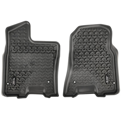 RUGGED RIDGE | 82903.13 | Floor Liner Set, Front, Pair, Black; 2019 Ram 1500