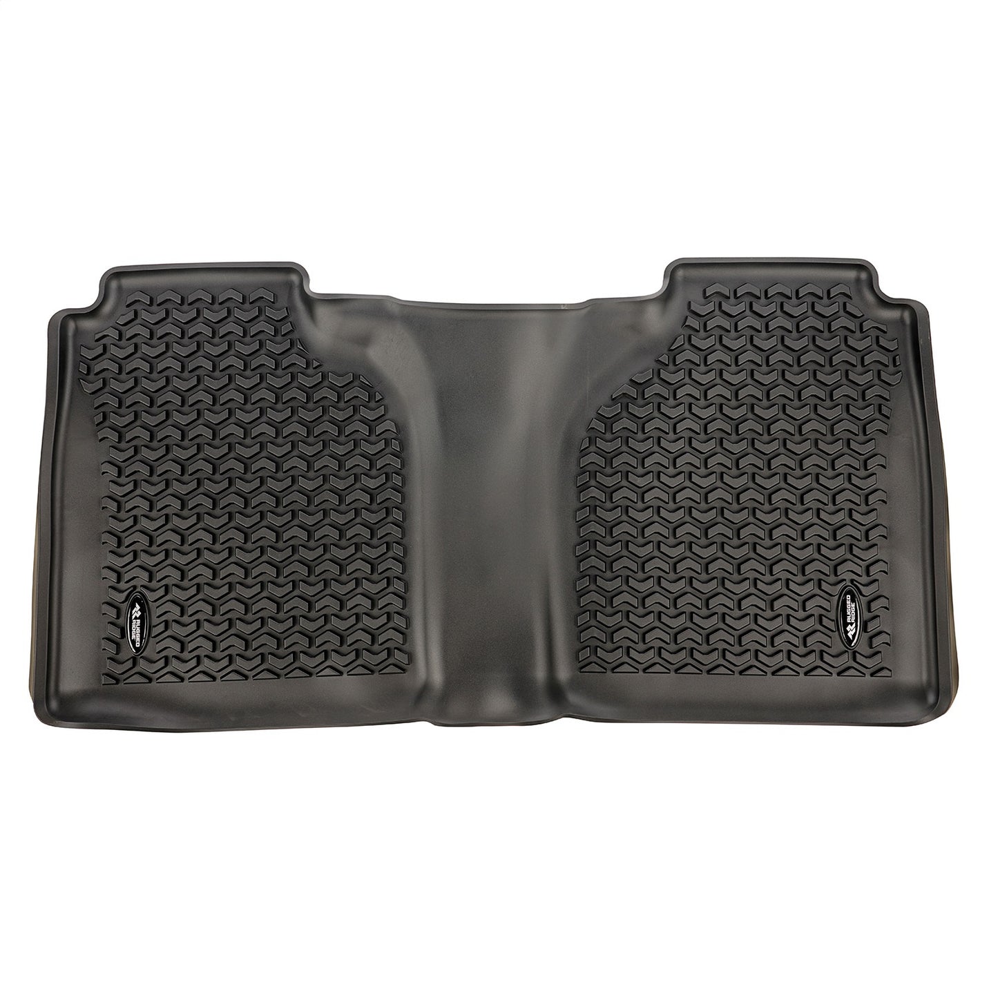 RUGGED RIDGE | 82951.17 | Floor Liner, Rear, Black; 2019 Chevy Silverado Crew Cab