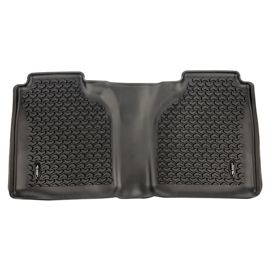 RUGGED RIDGE | 82951.17 | Floor Liner, Rear, Black; 2019 Chevy Silverado Crew Cab