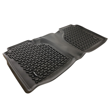 RUGGED RIDGE | 82951.17 | Floor Liner, Rear, Black; 2019 Chevy Silverado Crew Cab