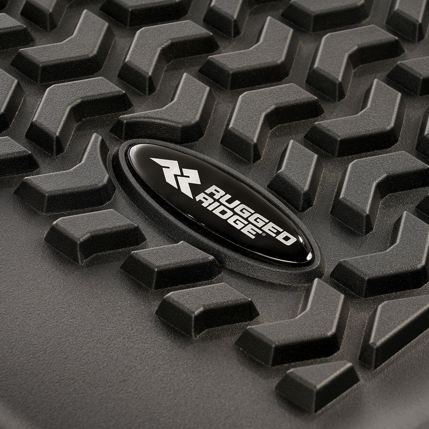RUGGED RIDGE | 82951.17 | Floor Liner, Rear, Black; 2019 Chevy Silverado Crew Cab