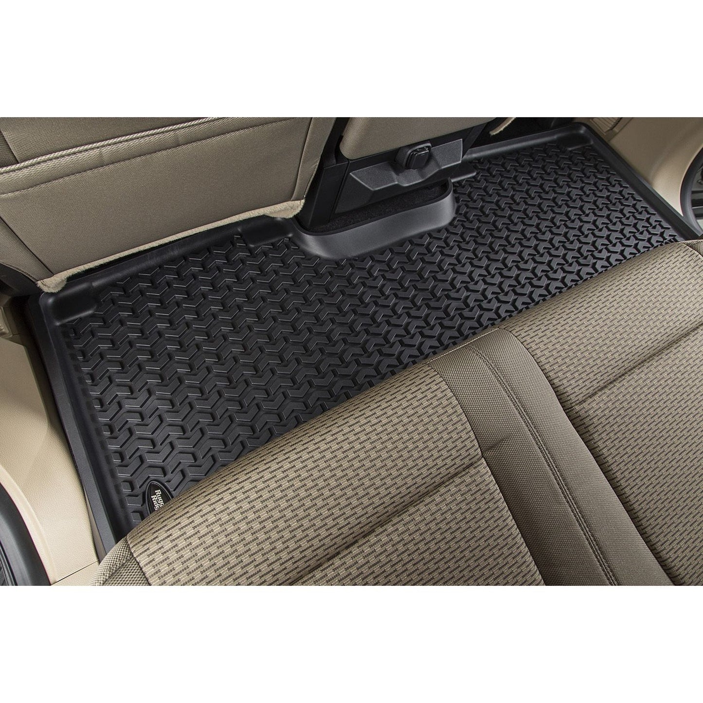 RUGGED RIDGE | 82952.15 | 15-16 F150 Crew Floor Liner, Rear, Black