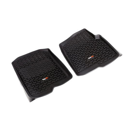 RUGGED RIDGE | 82987.21 | 04-08 Ford F150 Floor Liner Kit Front And Rear Black