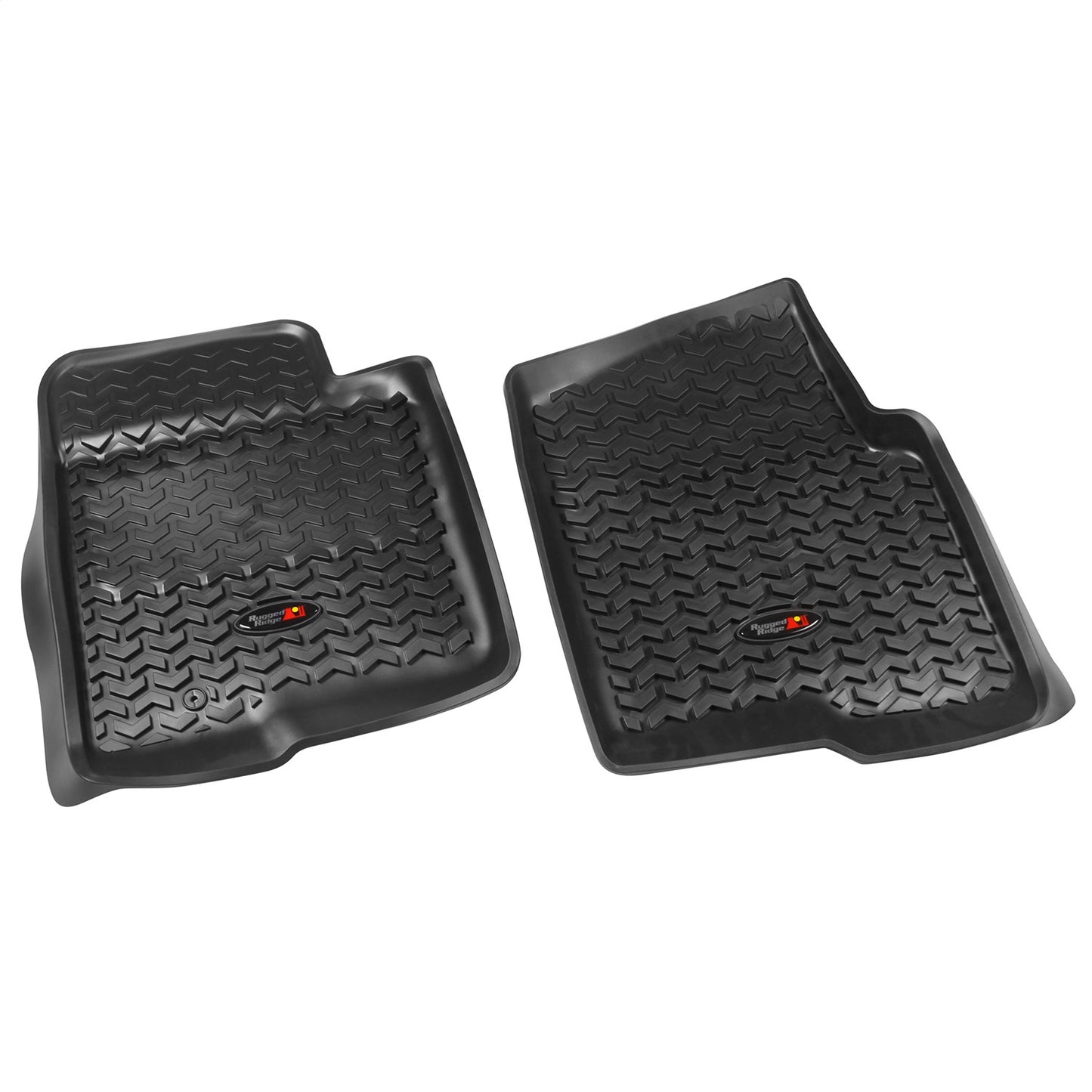 RUGGED RIDGE | 82987.23 | 09-14 Ford F150 Floor Liner Kit Front And Rear Black
