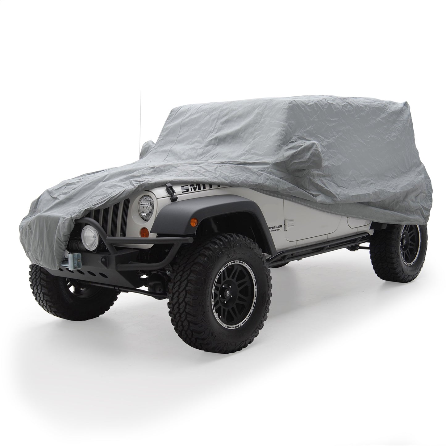 Smittybilt Jeep Cover Incl. Heavy Duty Grommet Bag Lock Cable No Drill Installation I 835
