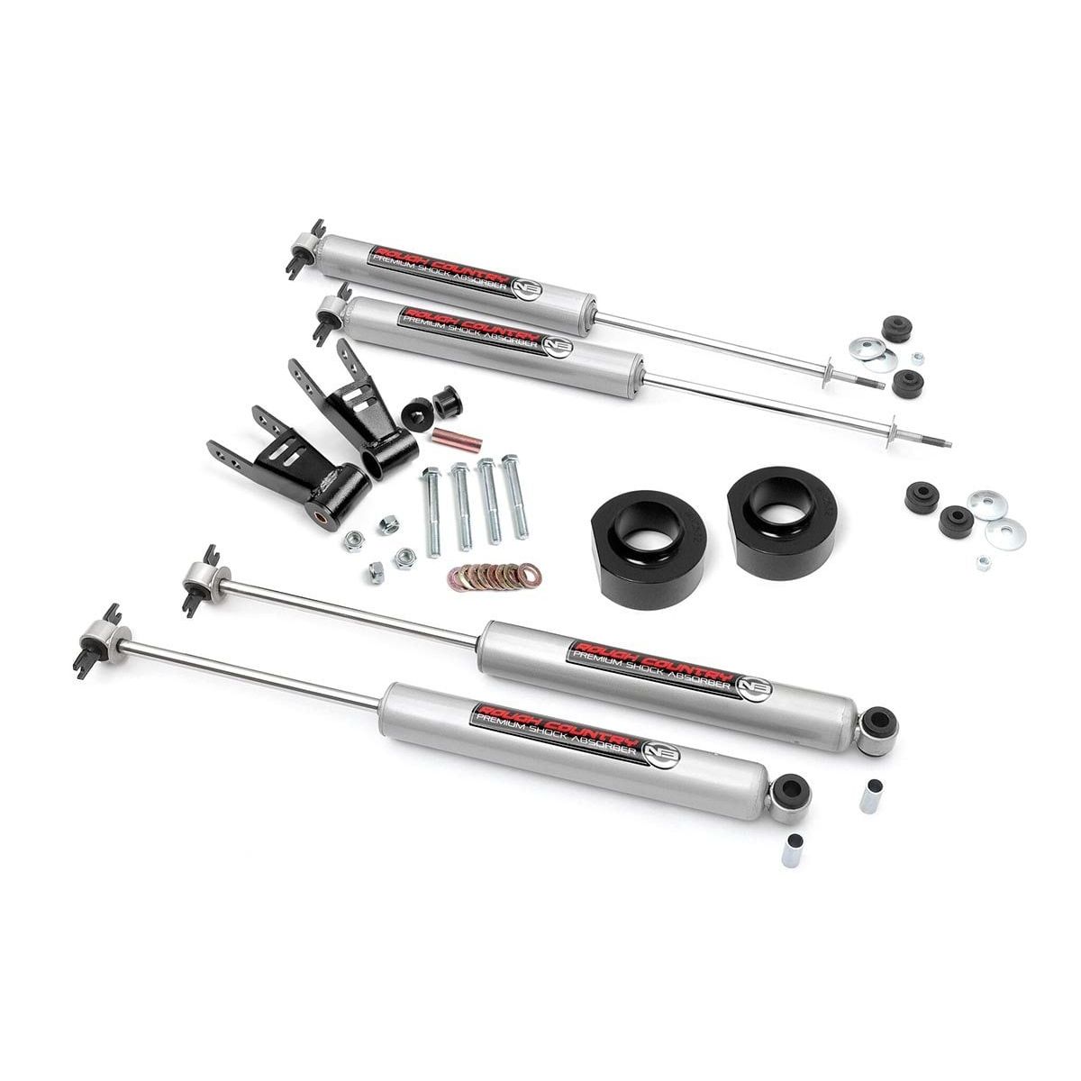ROUGH COUNTRY 1.5 Inch Lift Kit | Jeep Cherokee XJ 2WD/4WD (1984-2001) | 68030