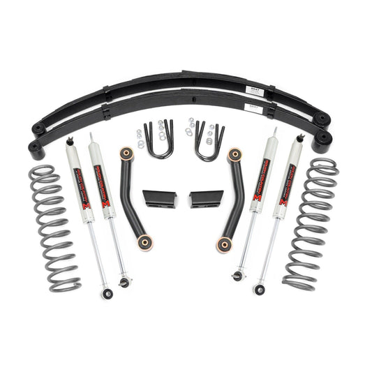 ROUGH COUNTRY 3 Inch Lift Kit | Series II | RR Springs | M1 | Jeep Cherokee XJ (84-01) | 63041