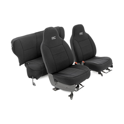 Rough Country 84-96 - Non-Detachable Headrest Seat Covers I 91021A