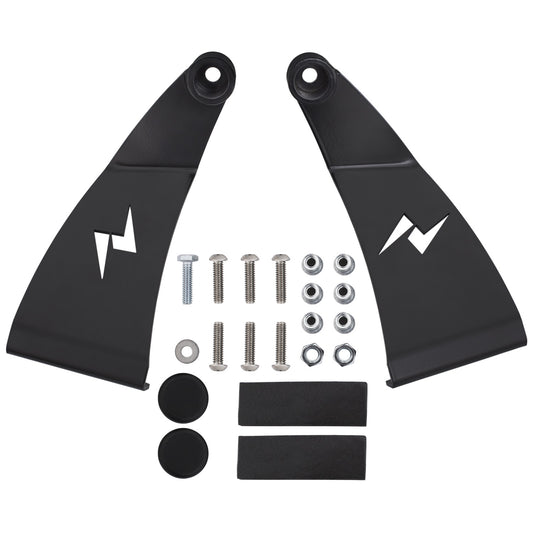 Anzo USA | LED Bar Roof Mounting Brackets  Pair  For Use w/Anzo 50 in. LED Light Bar  |  Fits F-150 | 851070