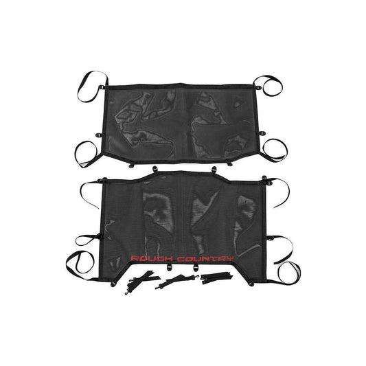 Rough Country Black Mesh Bikini Top Plus I 85120