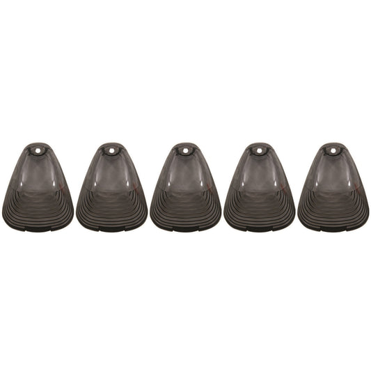Anzo USA | Cab Roof Light Assembly  Smoke Lens  5 pc.  Does Not Incl. Harness  |  Fits F-250 Super Duty | 861074