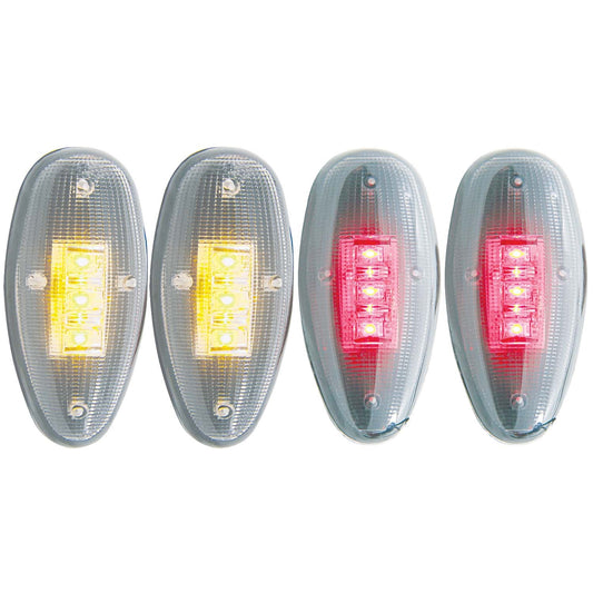 Anzo USA | LED Dually Fender Lights Clear Lens | Fits Silverado 3500 | 861081