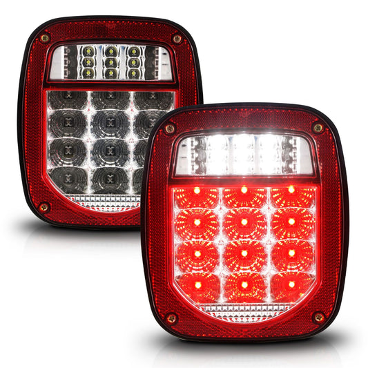 Anzo LED TAIL LIGHT KIT for 76-06 Jeep Wrangler CJ 861082