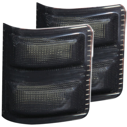 Anzo USA | Door Mirror Turn Signal Indicator  2 pc.  Smoke Lens  w/LED Amber Turn Signal  |  Fits F-250 Super Duty | 861103