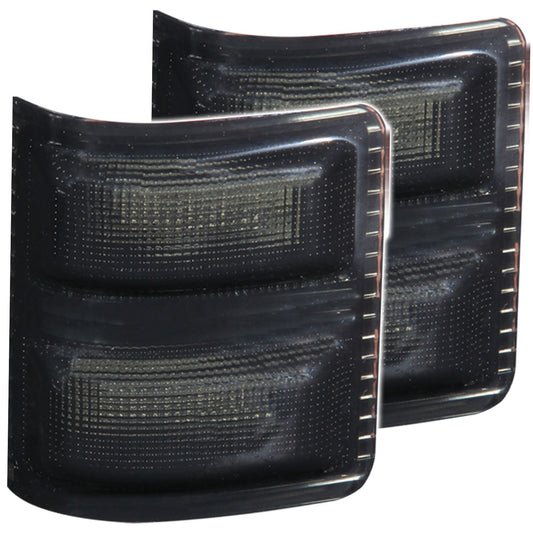 Anzo USA | Door Mirror Turn Signal Indicator  2 pc.  Smoke Lens  w/LED Amber Turn Signal  |  Fits F-250 Super Duty | 861103