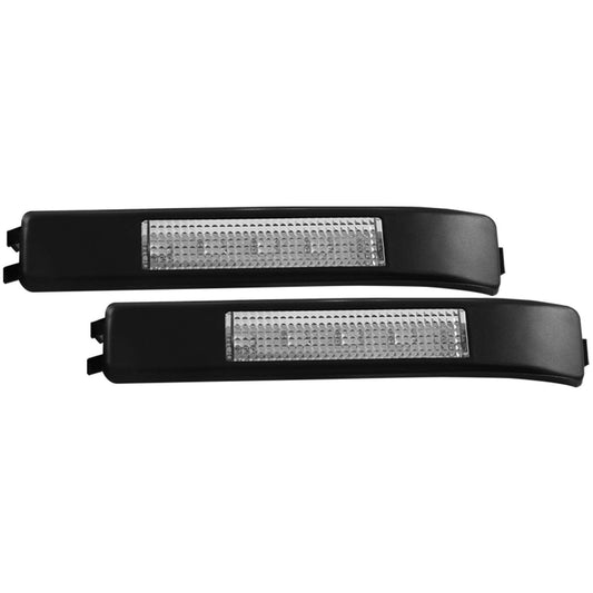 Anzo USA | Door Mirror Turn Signal Indicator 2 pc. Clear Lens w/LED Amber Turn Signal | Fits F-150 | 861115